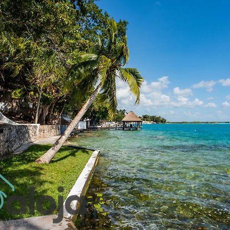 Villa Xtohil With Private Access To The Magic 7 Colors Lagoon Bacalar Eksteriør bilde