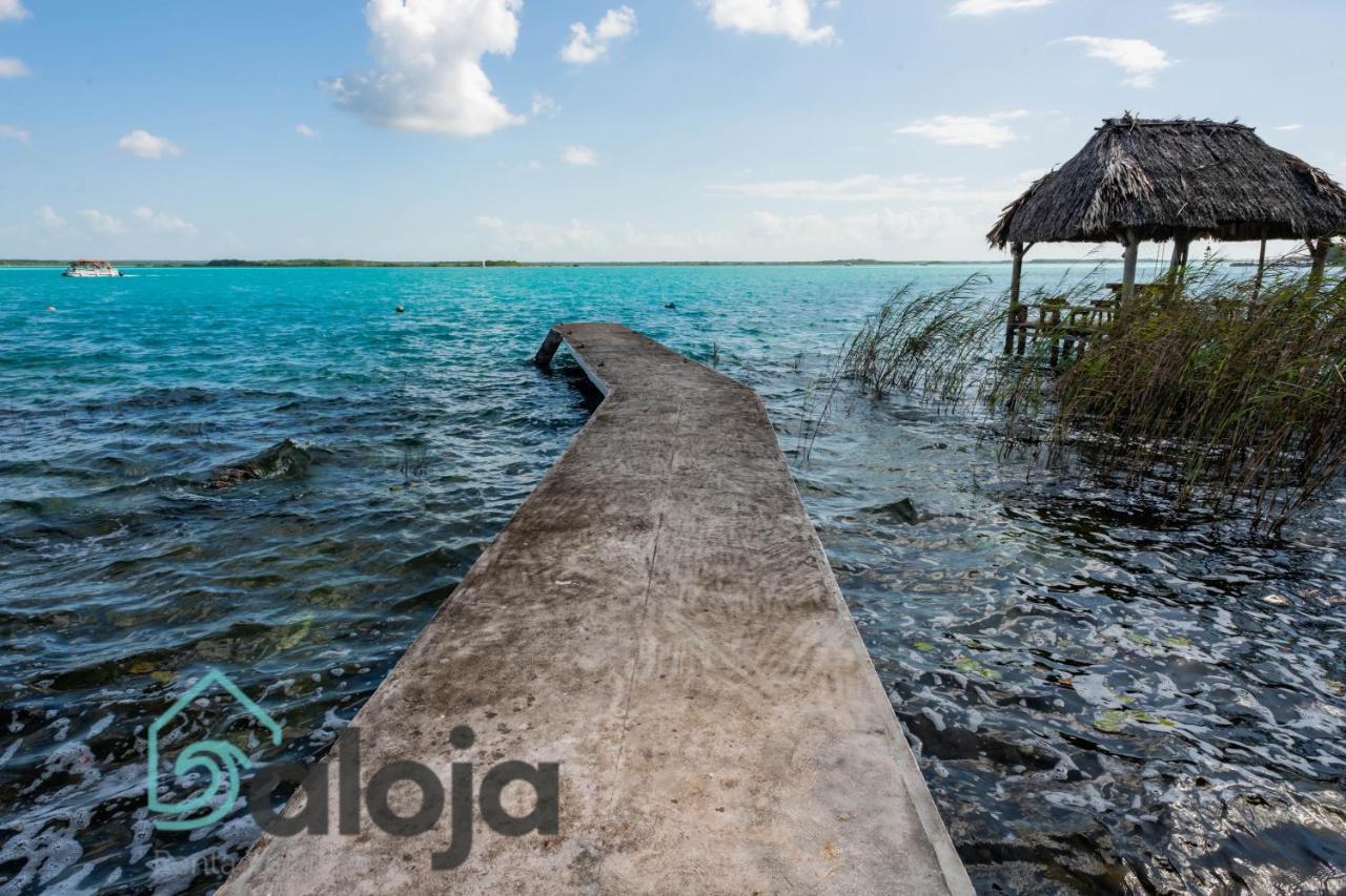 Villa Xtohil With Private Access To The Magic 7 Colors Lagoon Bacalar Eksteriør bilde