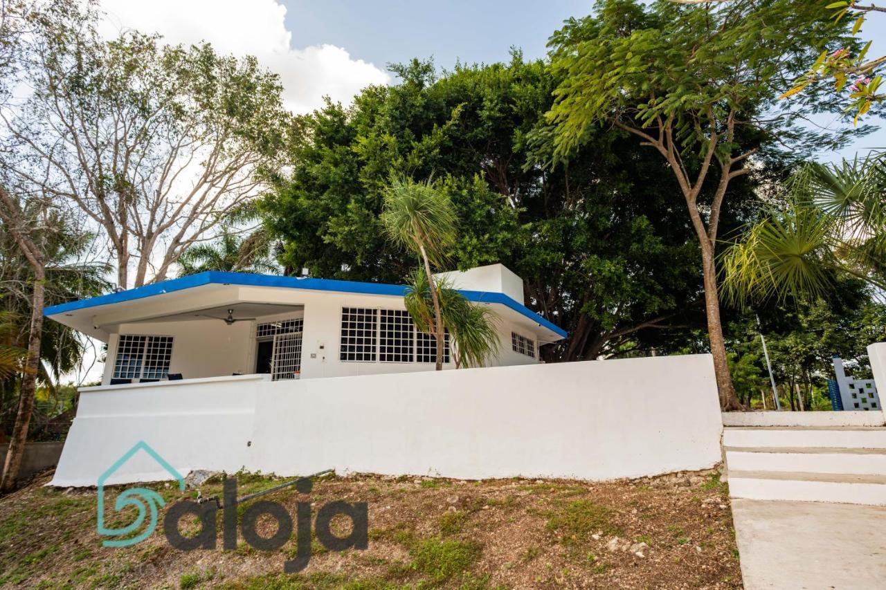 Villa Xtohil With Private Access To The Magic 7 Colors Lagoon Bacalar Eksteriør bilde