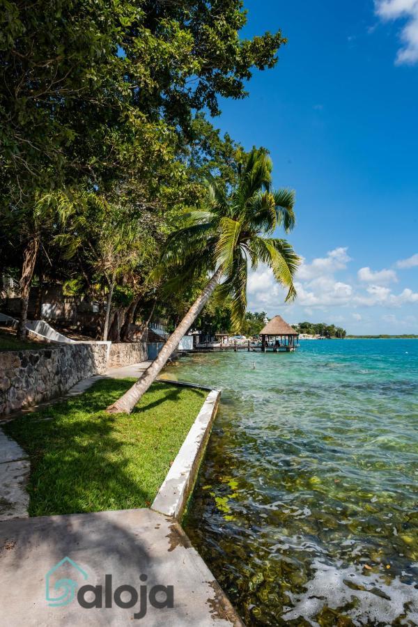 Villa Xtohil With Private Access To The Magic 7 Colors Lagoon Bacalar Eksteriør bilde