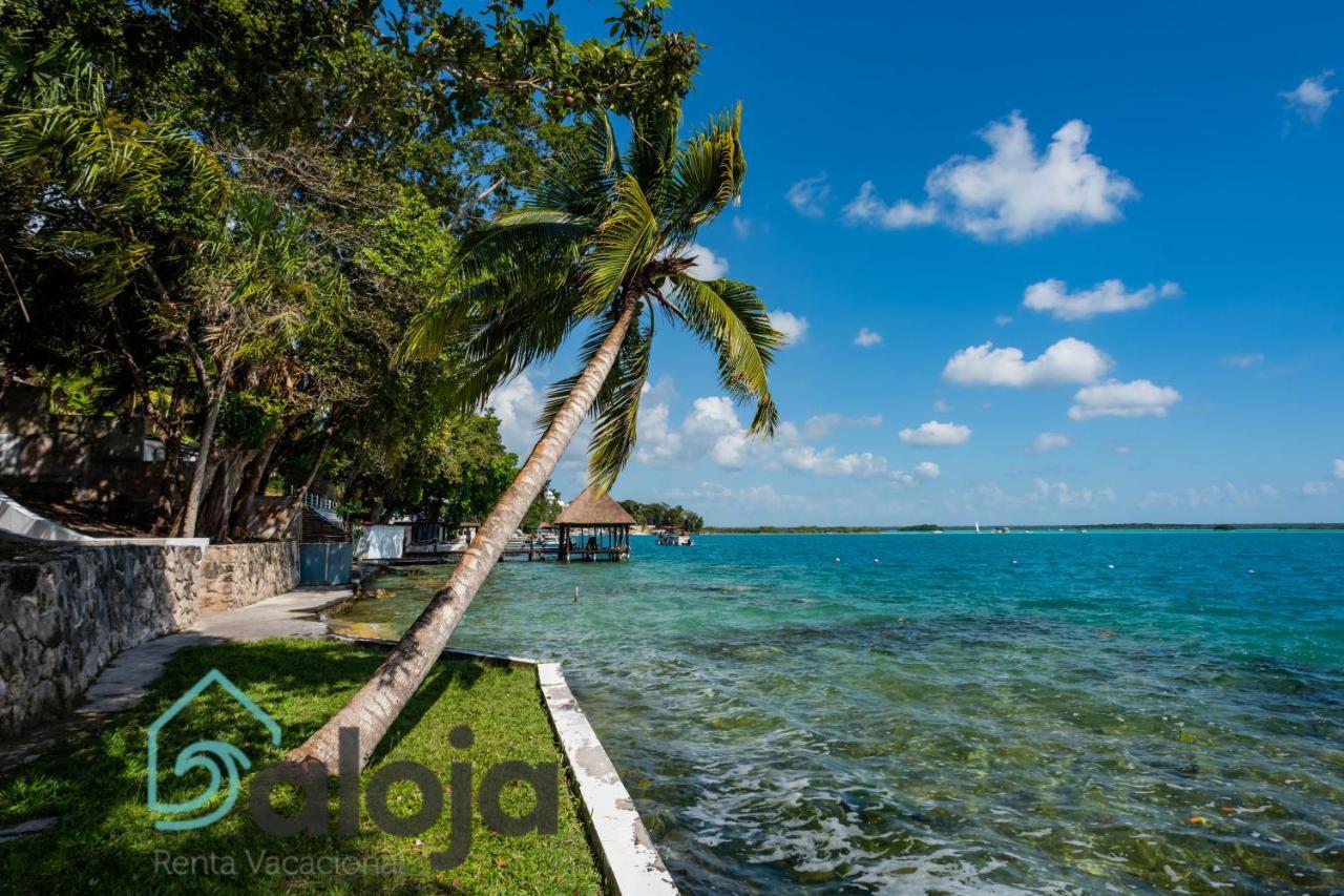 Villa Xtohil With Private Access To The Magic 7 Colors Lagoon Bacalar Eksteriør bilde
