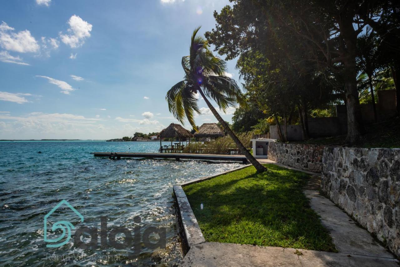 Villa Xtohil With Private Access To The Magic 7 Colors Lagoon Bacalar Eksteriør bilde