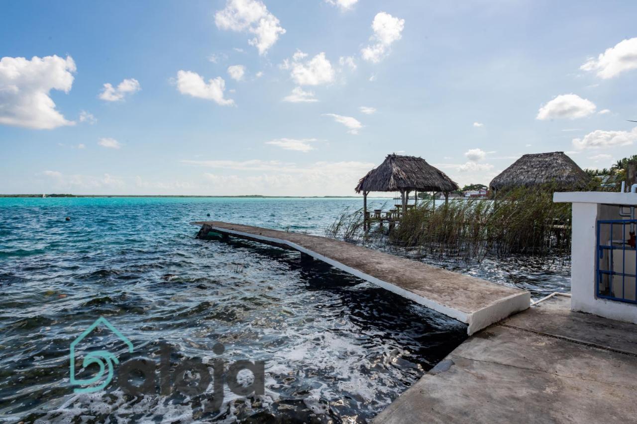 Villa Xtohil With Private Access To The Magic 7 Colors Lagoon Bacalar Eksteriør bilde